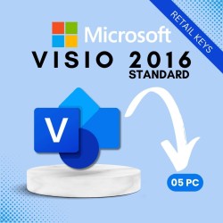 Visio 2016 Standard 5PC [Retail Online]