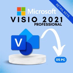 Visio 2021 Professional 5PC [Retail Online]