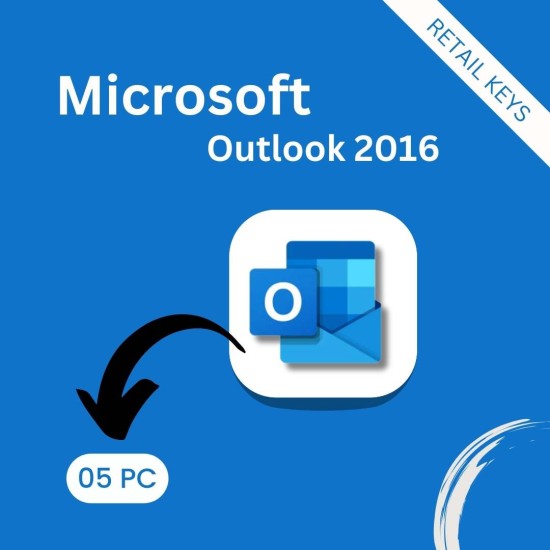 Outlook 2016 5PC [Retail Online]