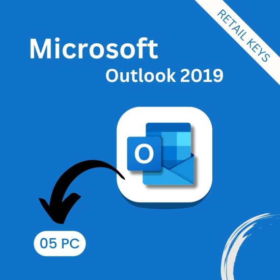 Outlook 2019 5PC [Retail Online]