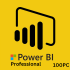 Power BI Professional 100PC for 1 Year Subscription 