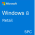 Windows 8 5PC [Retail Online]