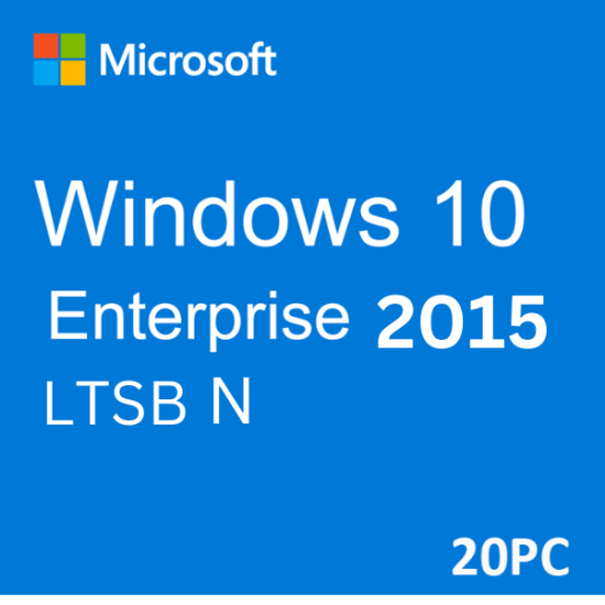 Windows 10 Enterprise LTSB 2015 N 20PC Windows 10 Enterprise LTSB 2015 N 20PC
