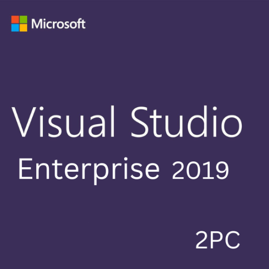 Visual Studio 2019 Enterprise 2PC [Retail Online]