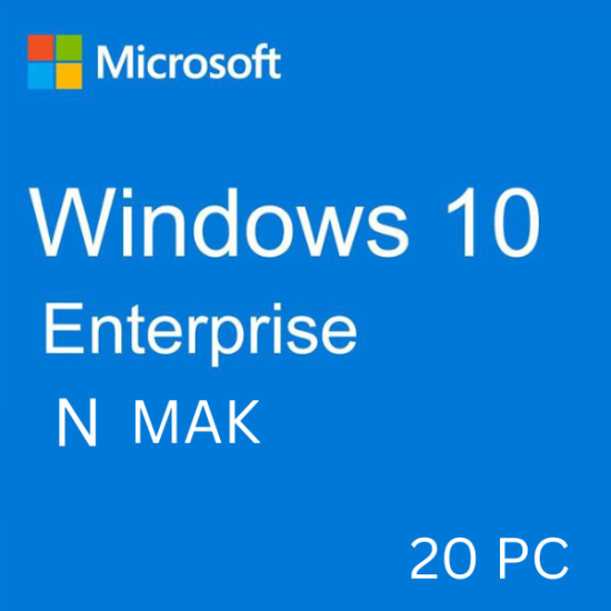 Windows 10 Enterprise 20PC N [MAK:Volume]