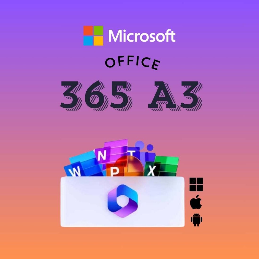 Microsoft Office 365 Account Valid for 5 Devices Lifetime