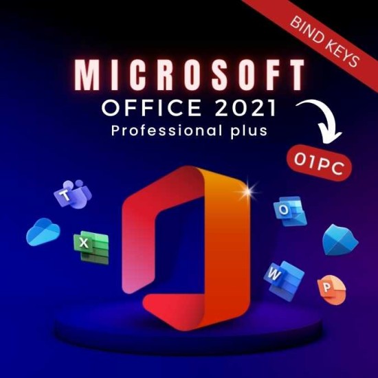 Limited 50% Offer- Office 2021 Pro Plus 1PC [BIND]
