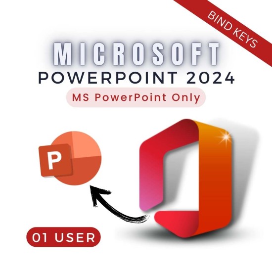 PowerPoint 2024 1 User [Bind]