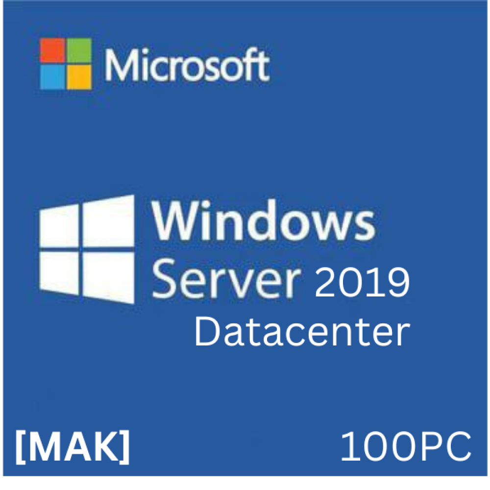 Windows Server 2019 Datacenter 100PC [MAK:Volume]