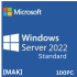 Windows Server 2022 Standard 100PC [MAK:Volume]