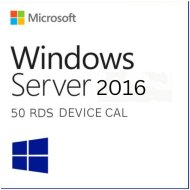 Windows Server 2016 Remote Desktop Services Device connections (50) CAL Windows Server 2016 Remote Desktop Services Device connections (50) CAL