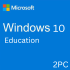 Windows 10 Education 2PC [Retail Online]